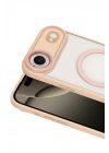 Mey İthalat®   iPhone 17 Air Terea Magsafe Kapak - Pembe