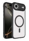 Mey İthalat®   iPhone 17 Air Terea Magsafe Kapak - Siyah