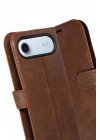 Mey İthalat®   iPhone 17 Air Trend S Plus Kapaklı Kılıf - Taba