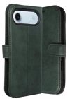 Mey İthalat®   iPhone 17 Air Trend S Plus Kapaklı Kılıf - Yeşil