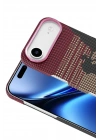 Mey İthalat®   iPhone 17 Air Vega Magsafe Kapak - Kırmızı
