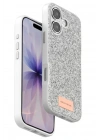 Mey İthalat®   iPhone 17 Bright Simli Kapak - Beyaz