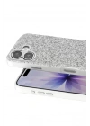 Mey İthalat®   iPhone 17 Bright Simli Kapak - Beyaz