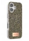 Mey İthalat®   iPhone 17 Bright Simli Kapak - Çöl Titanyum