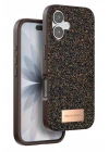 Mey İthalat®   iPhone 17 Bright Simli Kapak - Gold