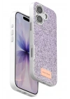 Mey İthalat®   iPhone 17 Bright Simli Kapak - Lila