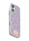 Mey İthalat®   iPhone 17 Bright Simli Kapak - Lila