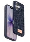 Mey İthalat®   iPhone 17 Bright Simli Kapak - Mavi