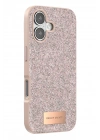 Mey İthalat®   iPhone 17 Bright Simli Kapak - Pembe