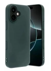 Mey İthalat®   iPhone 17 First Silikon - Koyu Yeşil