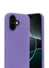 Mey İthalat®   iPhone 17 First Silikon - Lila