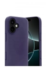 Mey İthalat®   iPhone 17 First Silikon - Mürdüm