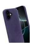 Mey İthalat®   iPhone 17 First Silikon - Mürdüm