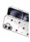 Mey İthalat®   iPhone 17 Fiyonk Desenli Kapak - Desen 3