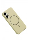 Mey İthalat®   iPhone 17 Jully Magsafe Kapak - Bej