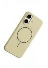 Mey İthalat®   iPhone 17 Jully Magsafe Kapak - Bej