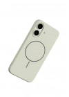 Mey İthalat®   iPhone 17 Jully Magsafe Kapak - Beyaz
