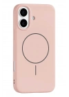 Mey İthalat®   iPhone 17 Jully Magsafe Kapak - Pudra