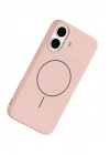 Mey İthalat®   iPhone 17 Jully Magsafe Kapak - Pudra