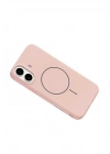 Mey İthalat®   iPhone 17 Jully Magsafe Kapak - Pudra