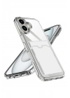 Mey İthalat®   iPhone 17 Kart Şeffaf Silikon - Şeffaf