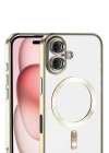 Mey İthalat®   iPhone 17 Kross Magneticsafe Kapak - Gold