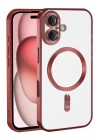 Mey İthalat®   iPhone 17 Kross Magneticsafe Kapak - Kırmızı