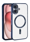 Mey İthalat®   iPhone 17 Kross Magneticsafe Kapak - Lacivert