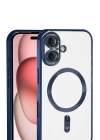 Mey İthalat®   iPhone 17 Kross Magneticsafe Kapak - Lacivert
