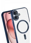Mey İthalat®   iPhone 17 Kross Magneticsafe Kapak - Lacivert