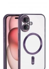 Mey İthalat®   iPhone 17 Kross Magneticsafe Kapak - Mor