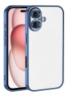 Mey İthalat®   iPhone 17  Lensli Silikon - Açık Mavi