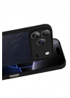 Mey İthalat®   iPhone 17 Pro Aras Deri Kapak - Lacivert