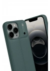 Mey İthalat®   iPhone 17 Pro Auto Focus Kapak - Koyu Yeşil