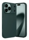 Mey İthalat®   iPhone 17 Pro Auto Focus Karbon Kapak - Koyu Yeşil