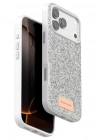 Mey İthalat®   iPhone 17 Pro Bright Simli Kapak - Beyaz