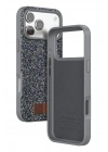 Mey İthalat®   iPhone 17 Pro Bright Simli Kapak - Gümüş