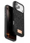 Mey İthalat®   iPhone 17 Pro Bright Simli Kapak - Siyah