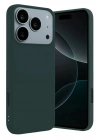 Mey İthalat®   iPhone 17 Pro First Silikon - Koyu Yeşil