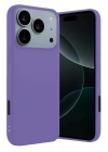 Mey İthalat®   iPhone 17 Pro First Silikon - Lila