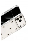 Mey İthalat®   iPhone 17 Pro Fiyonk Desenli Kapak - Desen 1