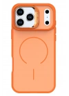Mey İthalat®   iPhone 17 Pro Flexa Magsafe Kapak - Turuncu