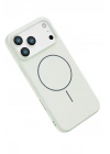 Mey İthalat®   iPhone 17 Pro Jully Magsafe Kapak - Beyaz