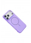 Mey İthalat®   iPhone 17 Pro Jully Magsafe Kapak - Lila