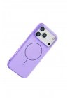 Mey İthalat®   iPhone 17 Pro Jully Magsafe Kapak - Lila