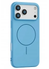 Mey İthalat®   iPhone 17 Pro Jully Magsafe Kapak - Mavi