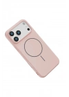 Mey İthalat®   iPhone 17 Pro Jully Magsafe Kapak - Pudra