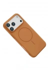 Mey İthalat®   iPhone 17 Pro Jully Magsafe Kapak - Turuncu