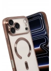 Mey İthalat®   iPhone 17 Pro Kross Magneticsafe Kapak - Çöl Titanyum