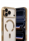 Mey İthalat®   iPhone 17 Pro Kross Magneticsafe Kapak - Gold